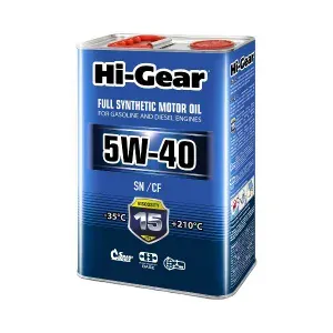 Hi-Gear Масло моторное, 4 л