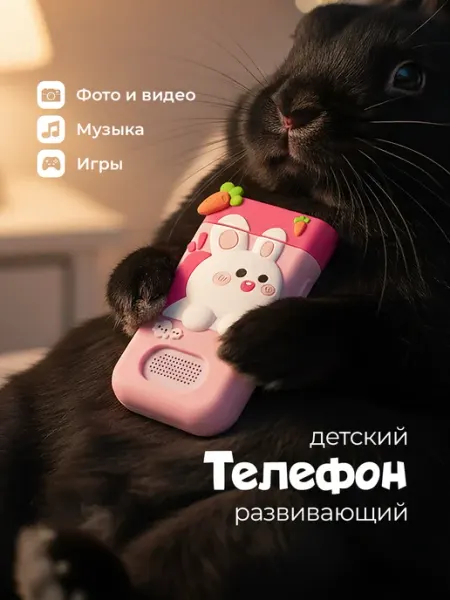 Хевель Детский смартфон с сенсорным экраном