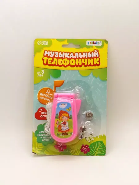 ZABIAKA Детский музыкальный телефон Сказки
