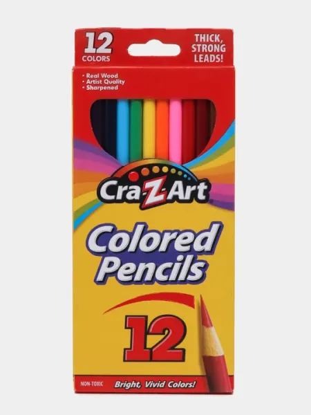 Цветные карандаши Cra-Z-Art, для детей, 12 шт