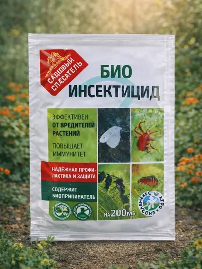 Био инсектицид, садовый спасатель, от вредителей растений