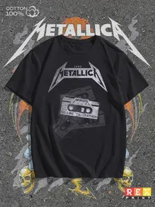 Футболка с принтом Metallica