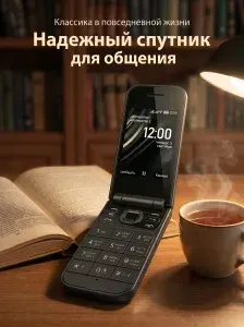 Nokia Мобильный телефон, черно-серый