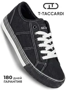 Кеды T.TACCARDI женские черные летние