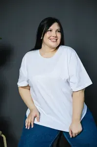 Футболка Lookatmystore Большие размеры 1 шт