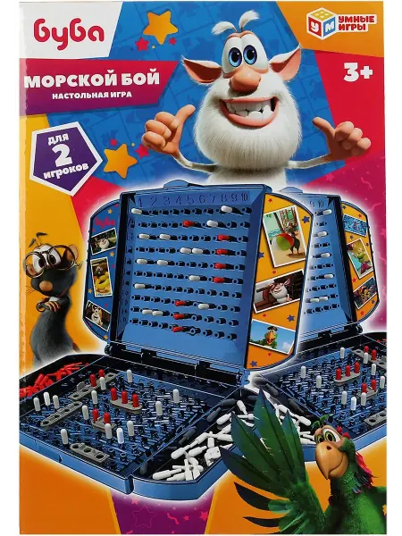 Умные игры Настольная игра Морской бой Буба