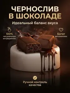 Конфеты шоколадные с черносливом 1кг