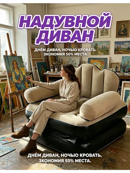 Кресло мешок большое мягкий