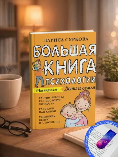 Лариса Суркова. Большая книга психологии: дети и семья