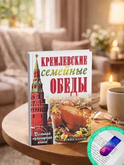 Кремлевские семейные обеды. Большая кулинарная книга