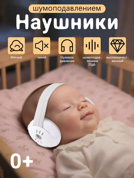 Наушники с шумоподавлением для детей