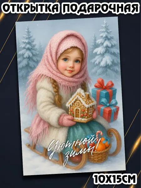 Podarkez Оригинальный сувенир новогодние дети
