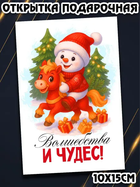 Podarkez Открытка новогодняя смешная