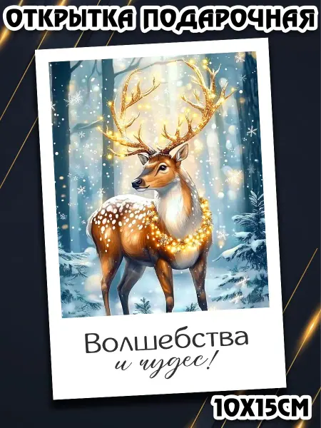 Podarkez Открытка новогодняя девушке