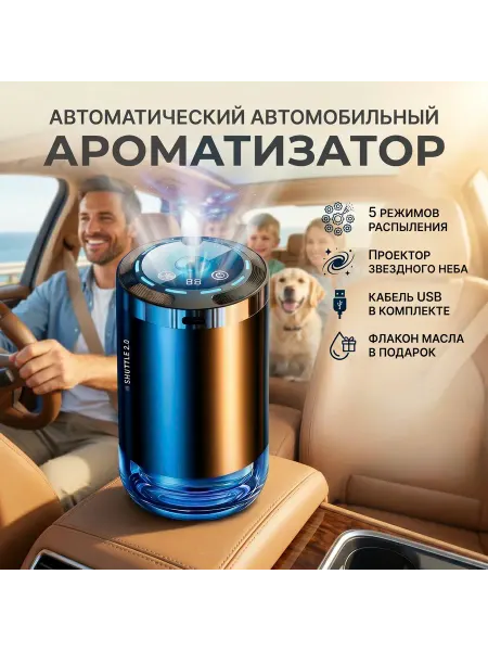 Ароматизатор автомобильный автоматический