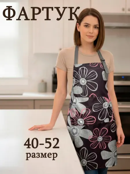 EZGOTEX Фартук кухонный женский