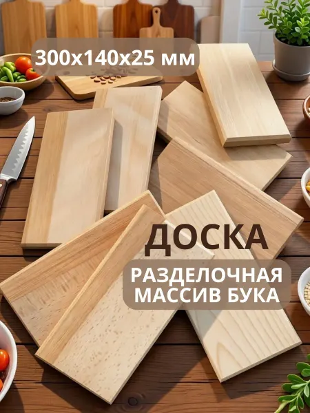 Разделочная доска деревянная