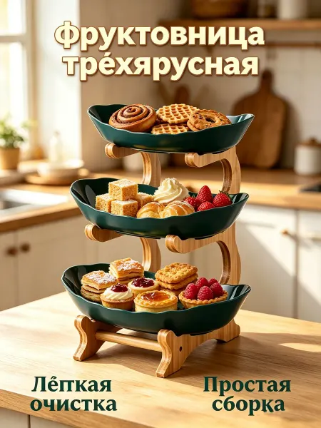 Конфетница многоуровневая