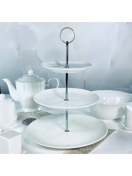 Трехъярусная этажерка BIANCO