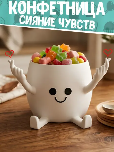 Конфетница Сияние чувств