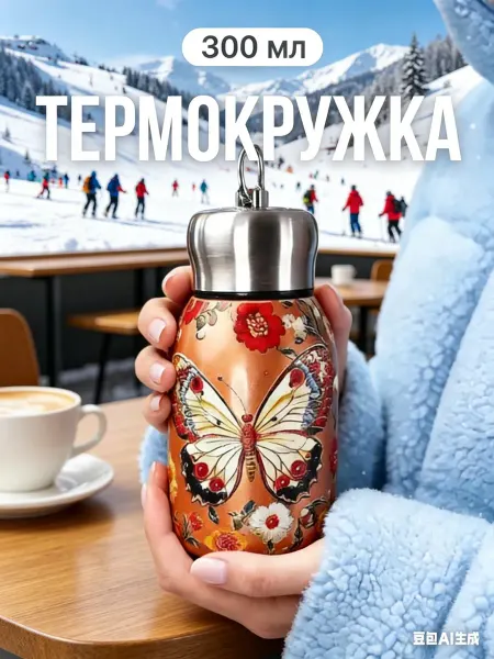 MI Термокружка для кофе автомобильная 300 мл