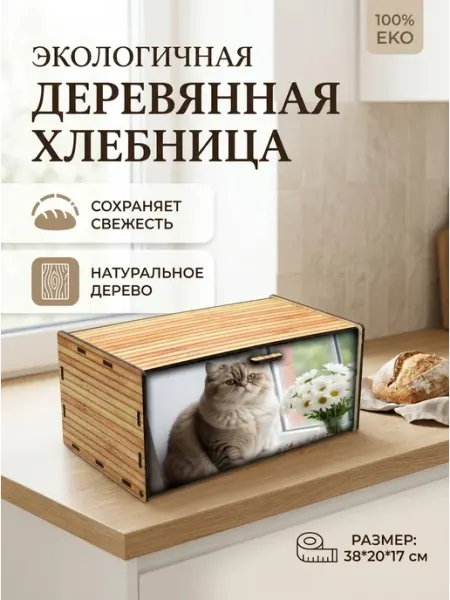 MZR-ka Хлебница деревянная