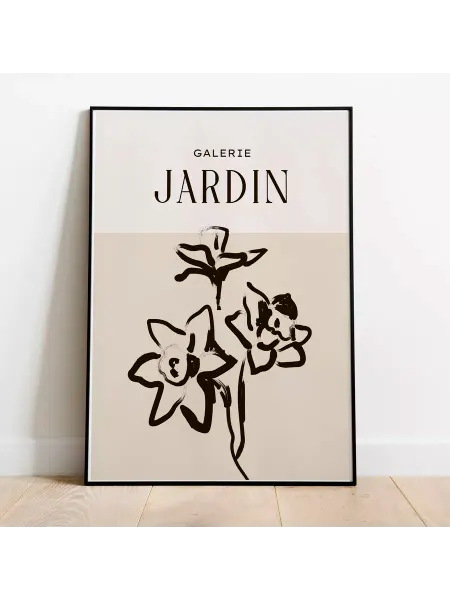 Onllyart Постер JARDIN цветок