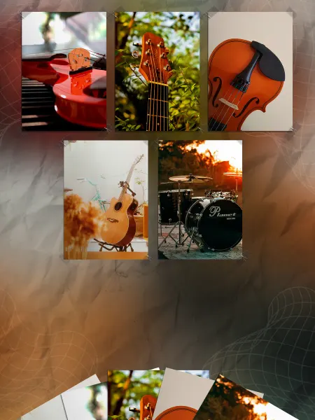 Store ST Набор постеров "Музыка" (5 шт)