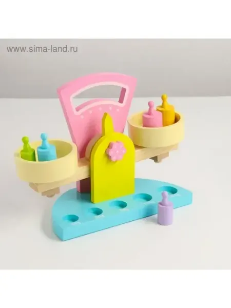 Нет бренда Деревянные весы для сюжетных игр