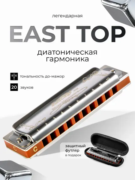 Губная гармошка профессиональная
