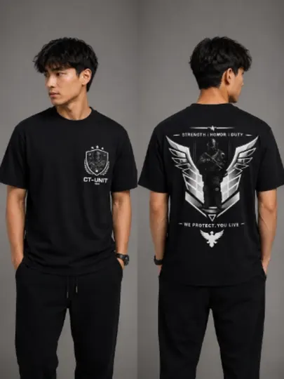 Футболка CT-UNIT – стильная мужская футболка Streetwear