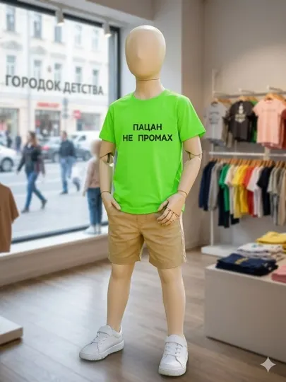 Яркая футболка для мальчиков