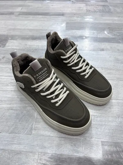 Зимние ботинки мужские утепленные с мехом, 39-44