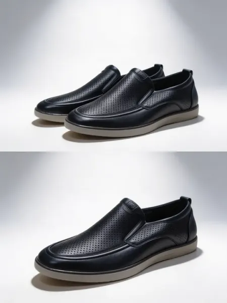 Мокасины мужские из натуральной кожи, 40-44