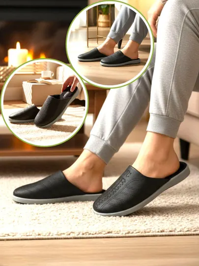 Тапочки мужские, домашние и уличные, 40-44