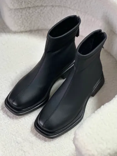 Сапоги женские корейские из экокожи, 36-40