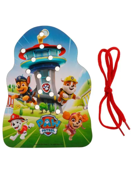 Буратино Деревянная игрушка шнуровка Щенячий патруль