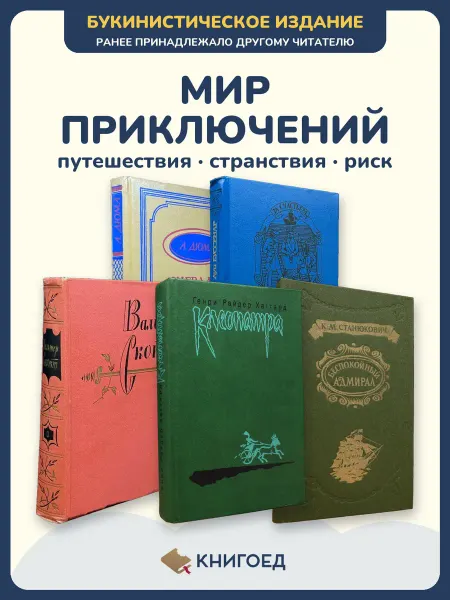 Книгоед Приключения книги романы Дюма Буссенар морские классика