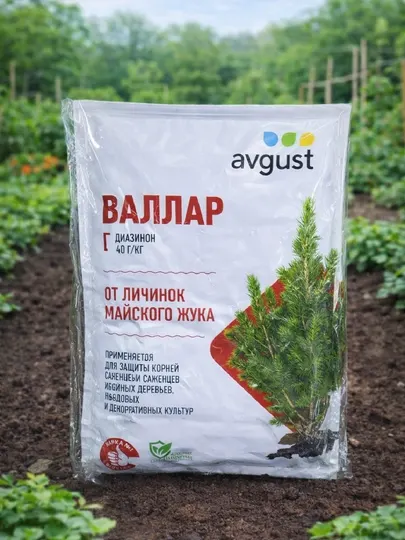 Средство от вредителей, Валлар, от личинок майского жука
