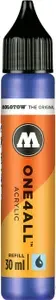 Акриловая заправка Molotow One4all на акриловой основе для маркера 693204 #204 true blue синяя 30 мл