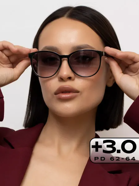 Eae Очки для зрения женские +3.0 Очки корригирующие женские +3,0