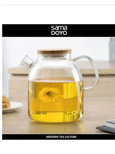 Заварочный (наплитный) чайник Flower Teapot S-091 1600 мл