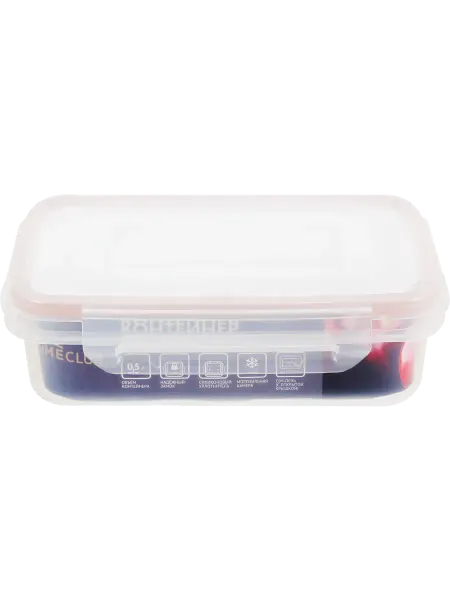 HOMECLUB Контейнер Lock&Lock 11,6x16,5x4,6см герметичный 0.5л