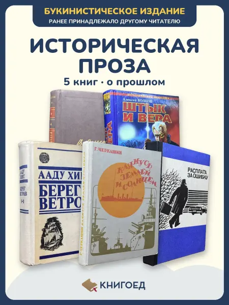 Книгоед исторические романы Вересаев Волков Хинт Черкашин Шулиг
