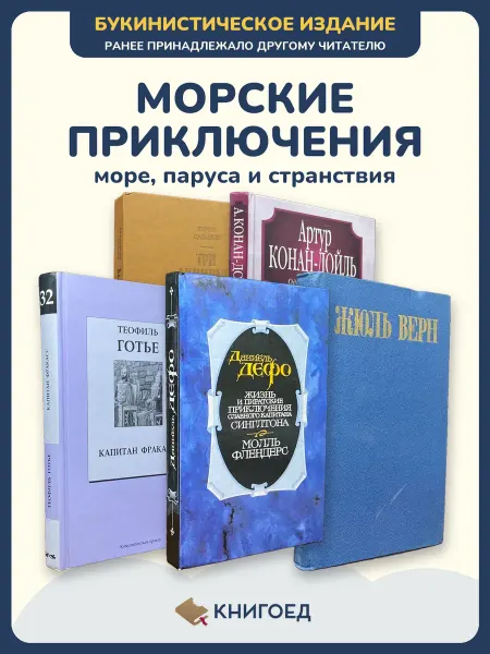 Книгоед Приключения книги Дойл Давыдов Готье Верн Дефо роман