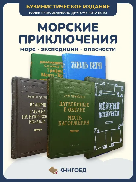 Книгоед Приключения книги Дюма Верн романы классика исторические