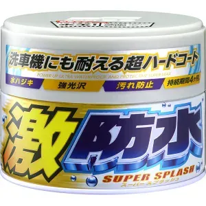 Soft99 Водоотталкивающий полироль для кузова автомобиля Water Block Wax 300мл для светлых (00341)