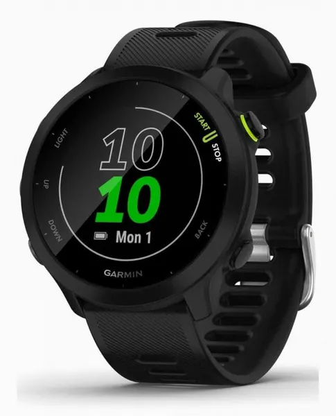 Умные часы Garmin Forerunner 55, Black (010-02562-10), Черный