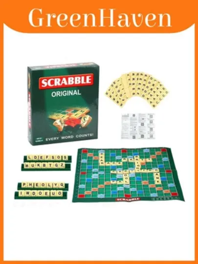СКРЭБУС Игра для всей семьи, веселое и умное времяпрепровождение