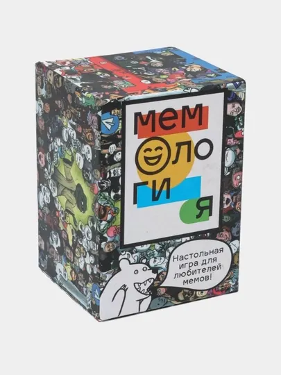 Настольная игра Мемология, карточная игра в мемы для веселой компании